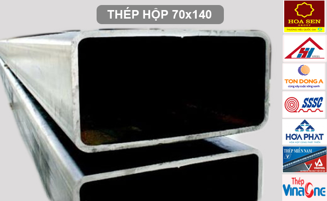 Thép hộp 70x140