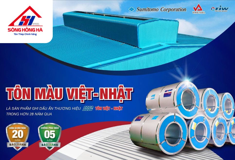 Những ưu điểm của tôn lạnh Việt Nhật đáng chú ý